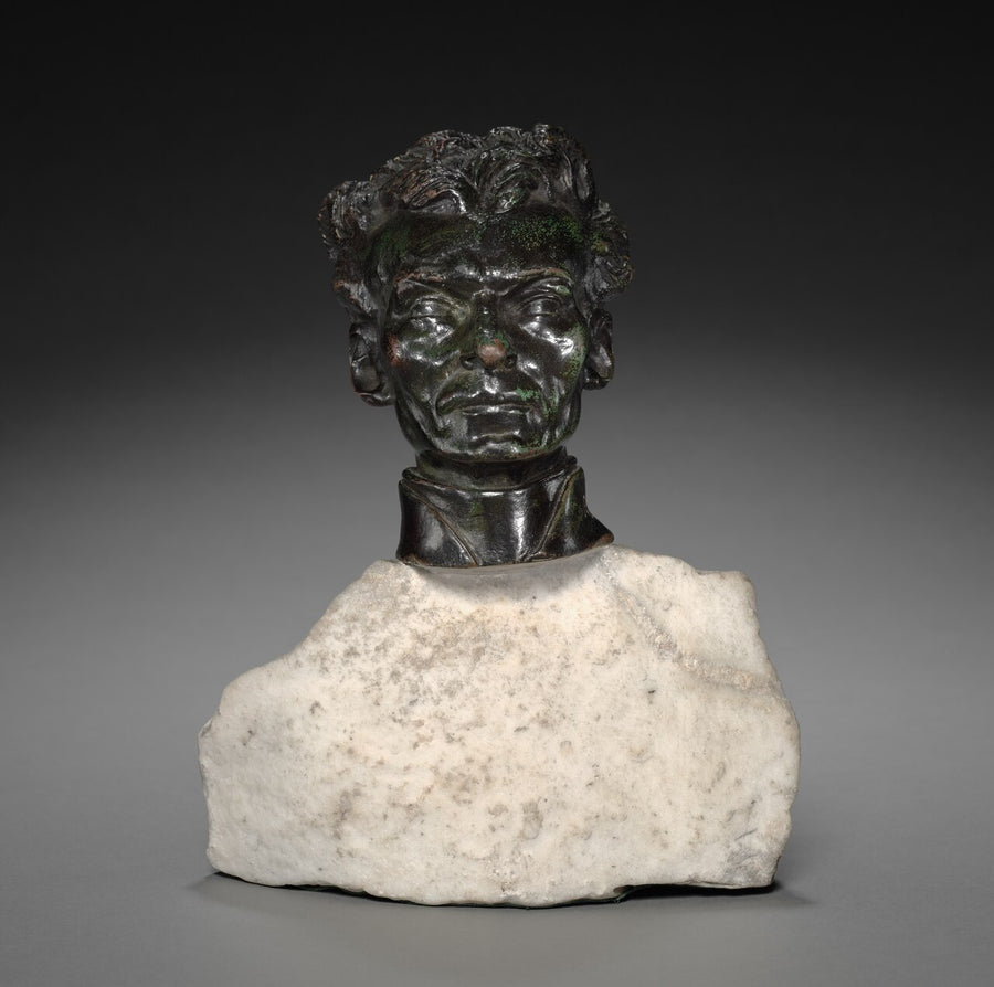 Buste en bronze de saint Pierre-Julien Eymard sculpté par Auguste Rodin vers 1863, Cleveland Museum of Art