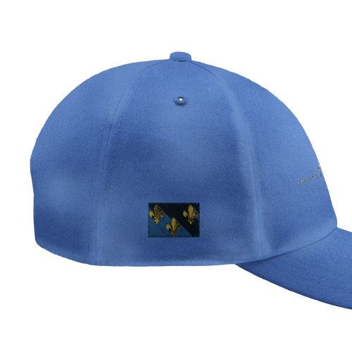 Casquettes Drapeau bleu semé de lys
