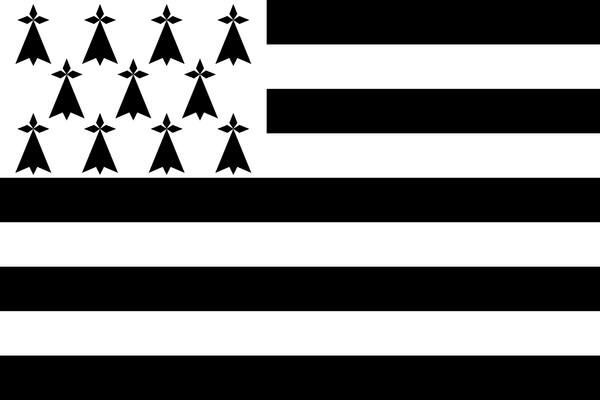 Le drapeau breton (Gwenn ha Du) : histoire, hermine et signification
