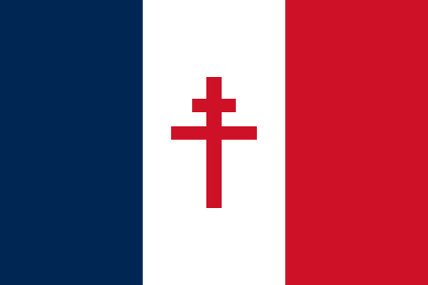 Le drapeau de la France libre