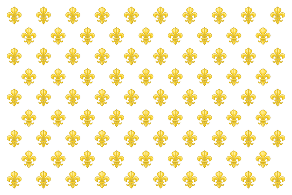 Le drapeau blanc semé de lys