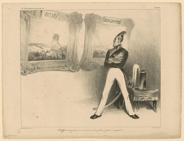 Gloire au Père — Title from catalogue raisonné.; Translated title from “The Daumier Register” (http://www.daumier-register.org).; L. Delt (Wikimedia Commons / Public domain, Daumier, Honoré, 1808-1879)