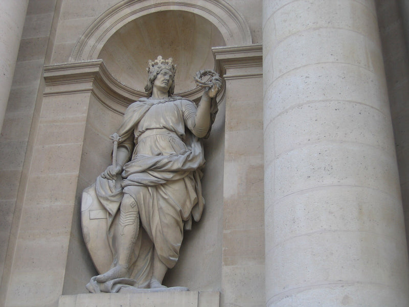 Saint Louis IX (1214-1270) : le roi très chrétien — Statue de Saint Louis, Paris. (Wikimedia Commons / CC0, Louis de Lauban)