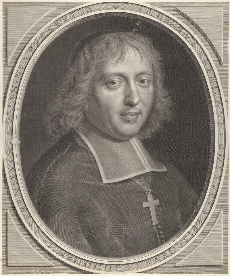 Jacques-Bénigne Bossuet, l'Aigle de Meaux (1627-1704) — Print; Prints (Wikimedia Commons / CC0, Robert Nanteuil)
