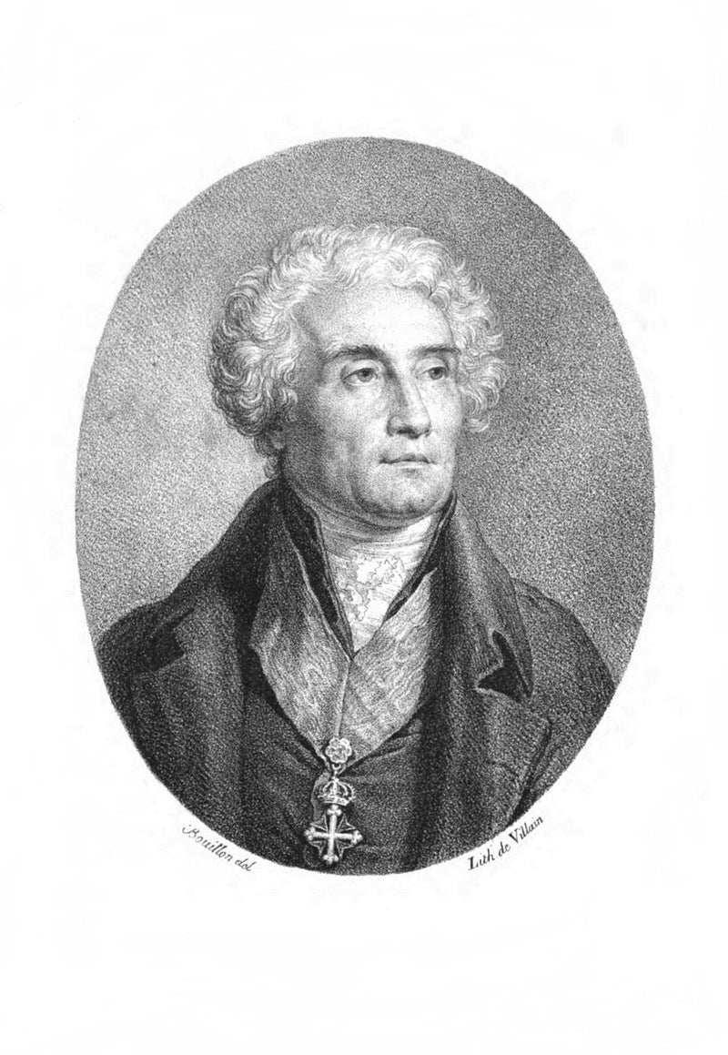 Joseph de Maistre (1753-1821) : le prophète de la contre-révolution catholique — Lithograph of Joseph de Maistre from a painting by Pierre Bouillon (Wikimedia Commons / Public domain, François Le Villain)