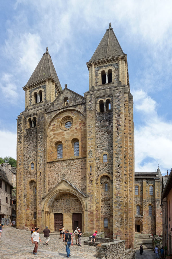 Façade de l'abbatiale Sainte-Foy de Conques