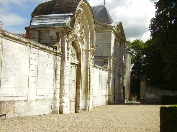 Vue de l'abbaye Saint-Wandrille de Fontenelle