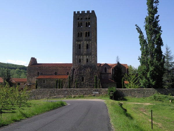 Abbaye Saint-Michel-de-Cuxa — vue extérieure