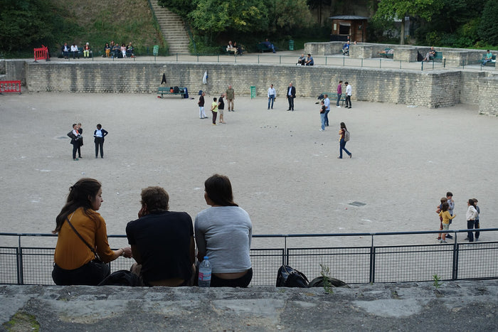 Les arènes de Lutèce, amphithéâtre gallo-romain de la rive gauche à Paris