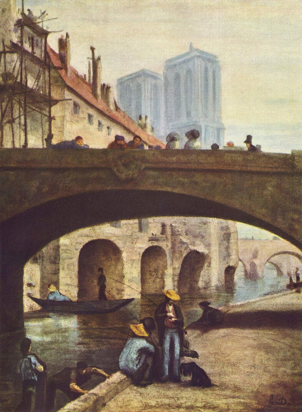 Maison Prelle — illustration thématique : Daumier, scène d'artisans