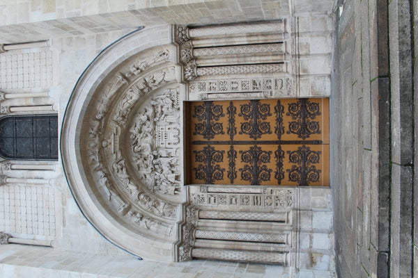 Façade occidentale de la basilique cathédrale de Saint-Denis, premier gothique