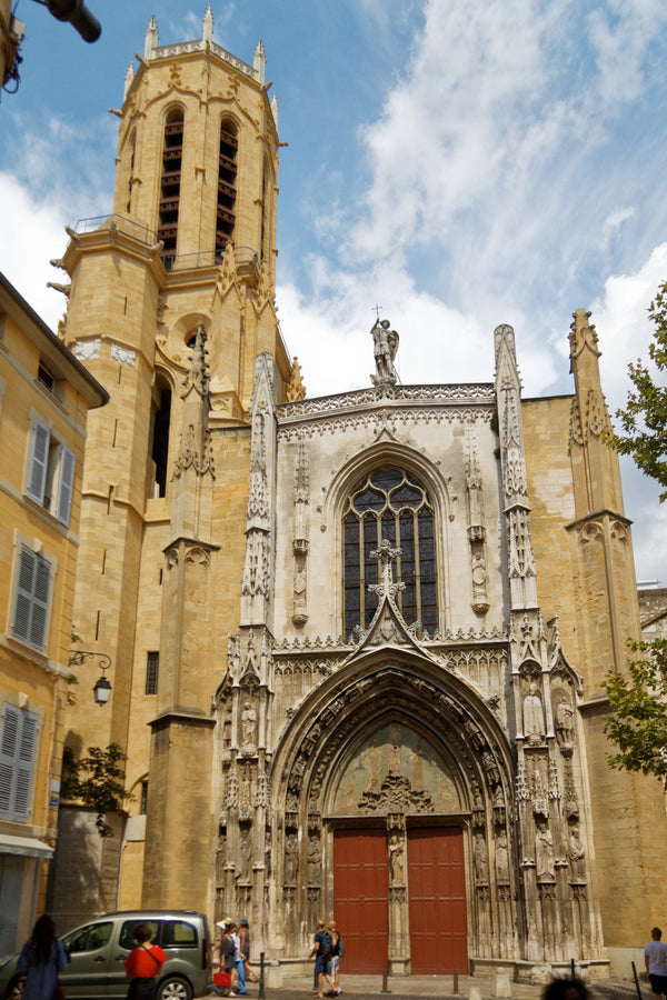 Façade occidentale de la cathédrale Saint-Sauveur d'Aix-en-Provence