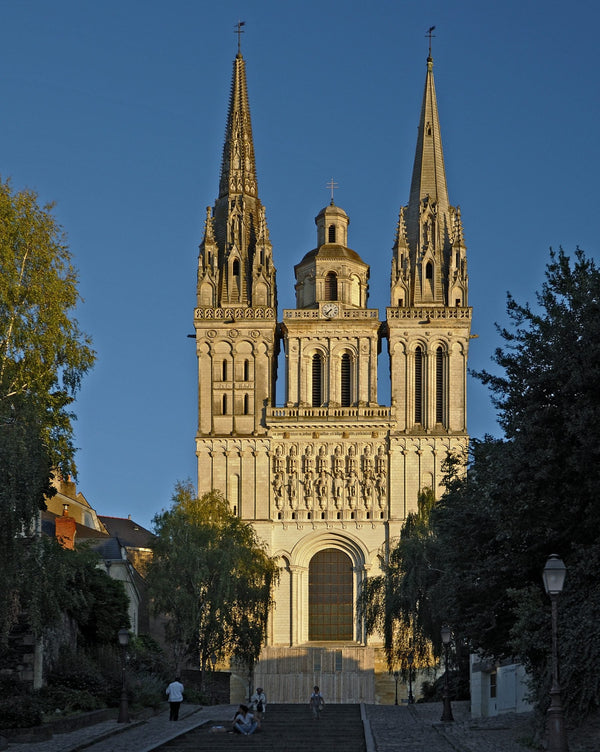 Façade occidentale de la cathédrale Saint-Maurice d'Angers