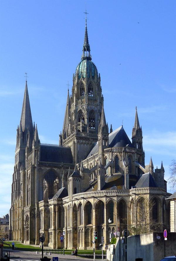 Cathédrale Notre-Dame de Bayeux, vue du chevet