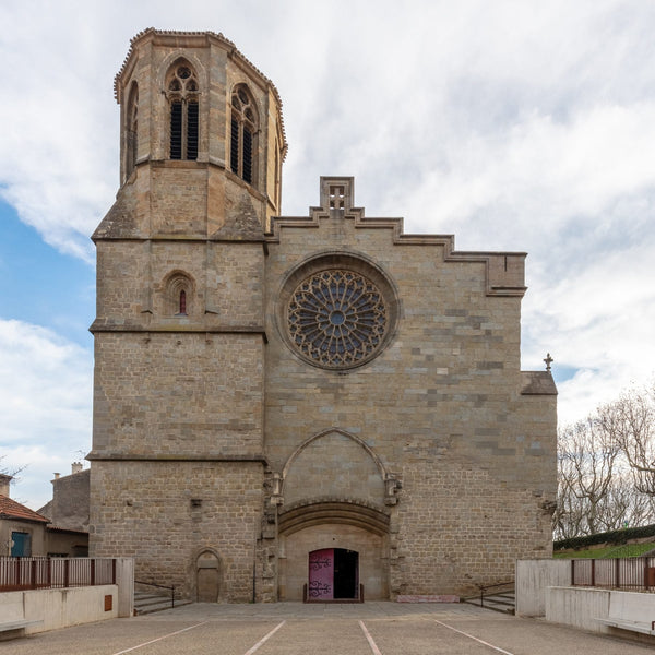 Cathédrale Saint-Michel de Carcassonne dans la ville basse