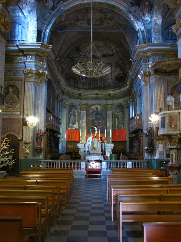 Façade de la pro-cathédrale Saint-Érasme de Cervione