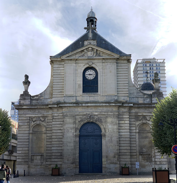 Façade de la cathédrale Saint-Louis-et-Saint-Nicolas de Choisy-le-Roi