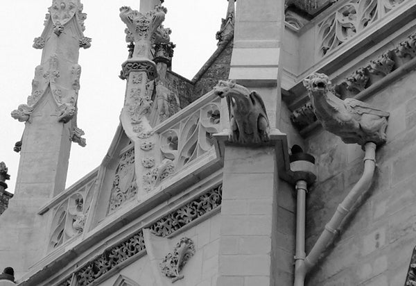 Façade de la Cathédrale Saint-Cyr-et-Sainte-Julitte de Nevers