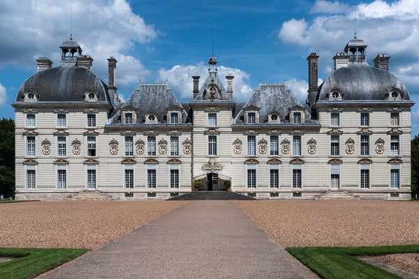 Façade frontale du château de Cheverny