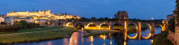 Vue panoramique de la Cité de Carcassonne