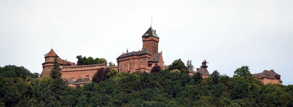 Vue du château du Haut-Kœnigsbourg