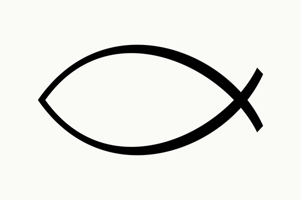 Ichthus : le poisson, symbole des premiers chrétiens