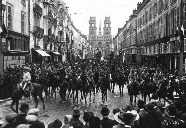 Cortège du défilé historique des fêtes johanniques