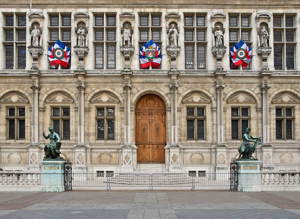 Façade de l'Hôtel de Ville de Paris