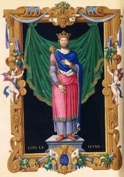 Portrait de Louis VII le Jeune