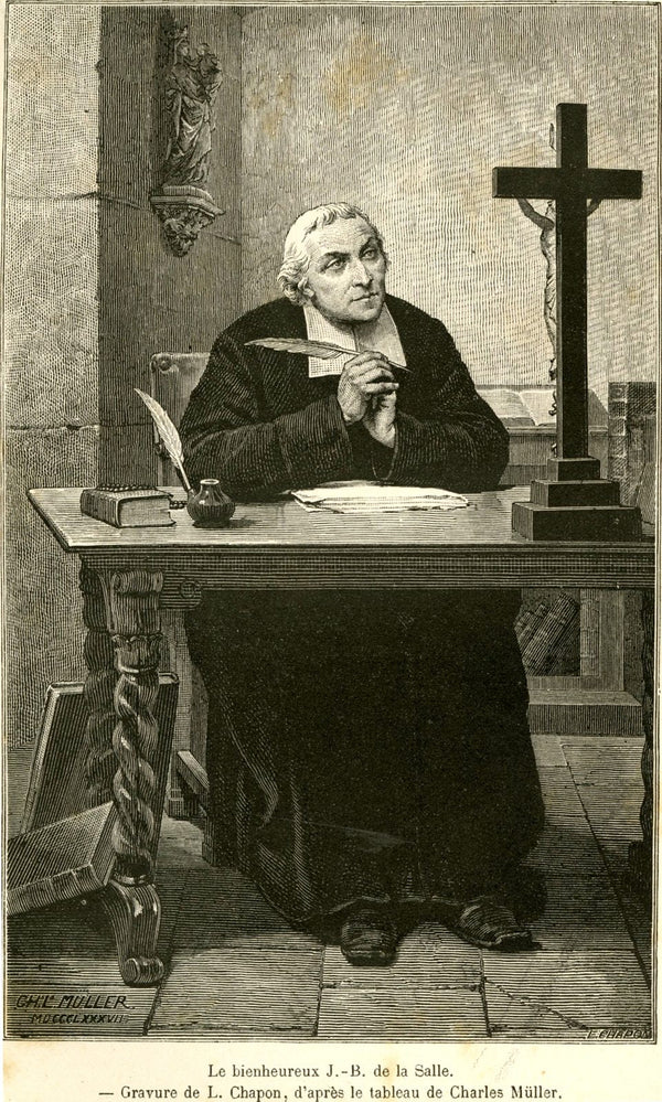 Portrait de Jean-Baptiste de La Salle