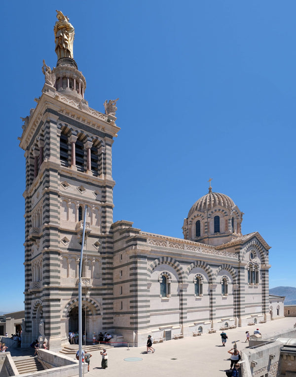 Facade de Basilique Notre-Dame de la Garde