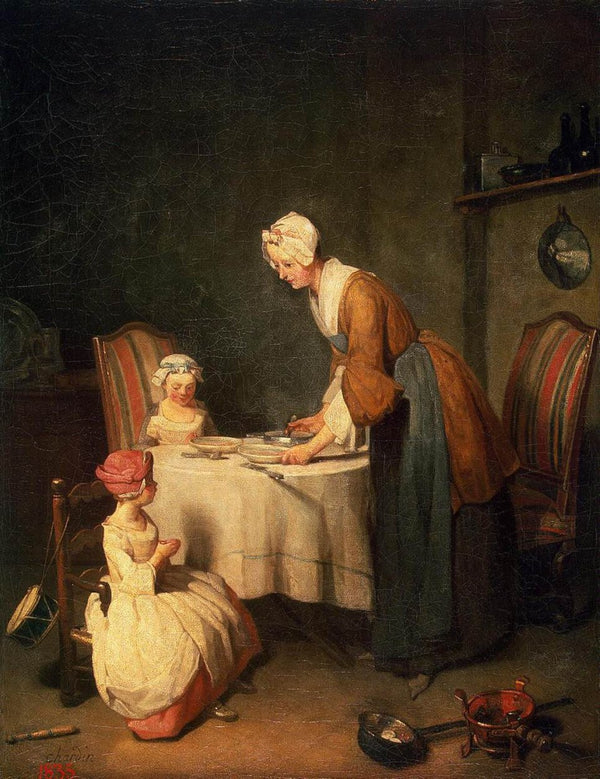 Le Bénédicité — illustration : Bénédicité (Wikipedia FR)