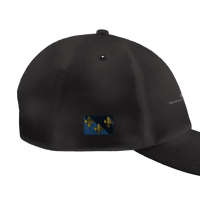 Casquette Drapeau bleu semé de lys (signature devant) (vue 2)