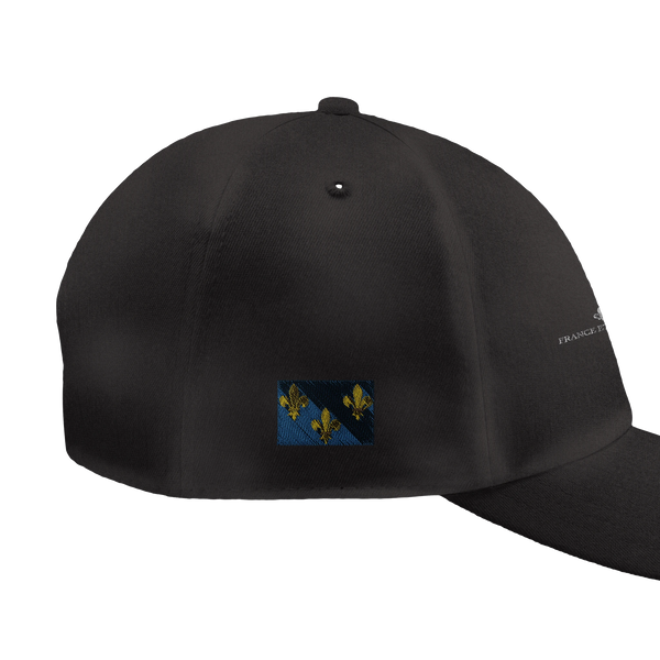 Casquette Drapeau bleu semé de lys (signature devant) (vue 2)